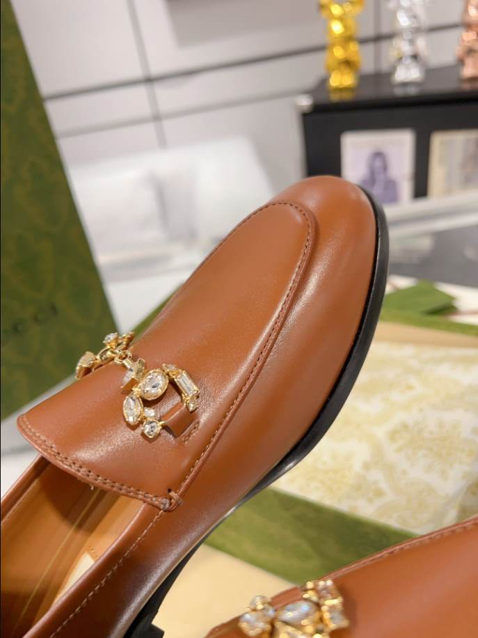 Gucci Jordaan Brown Loafer – GL068