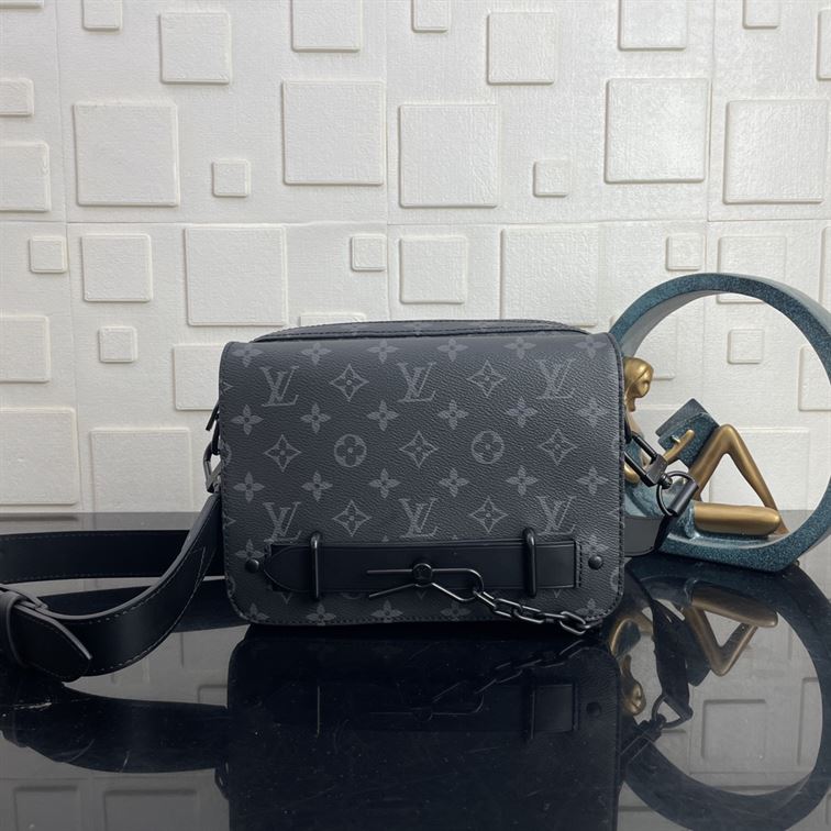 LOUIS VUITTON STEAMER MESSENGER MONOGRAM ECLIPSE – LVB058