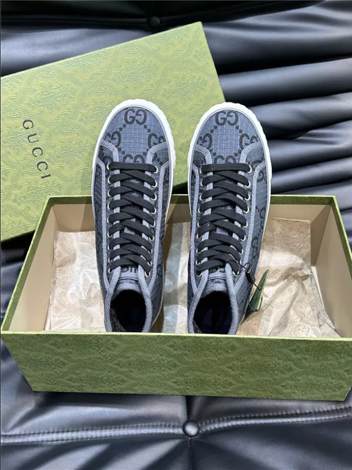 MEN’S GUCCI TENNIS 1977 HIGH-TOP SNEAKER – GCC307