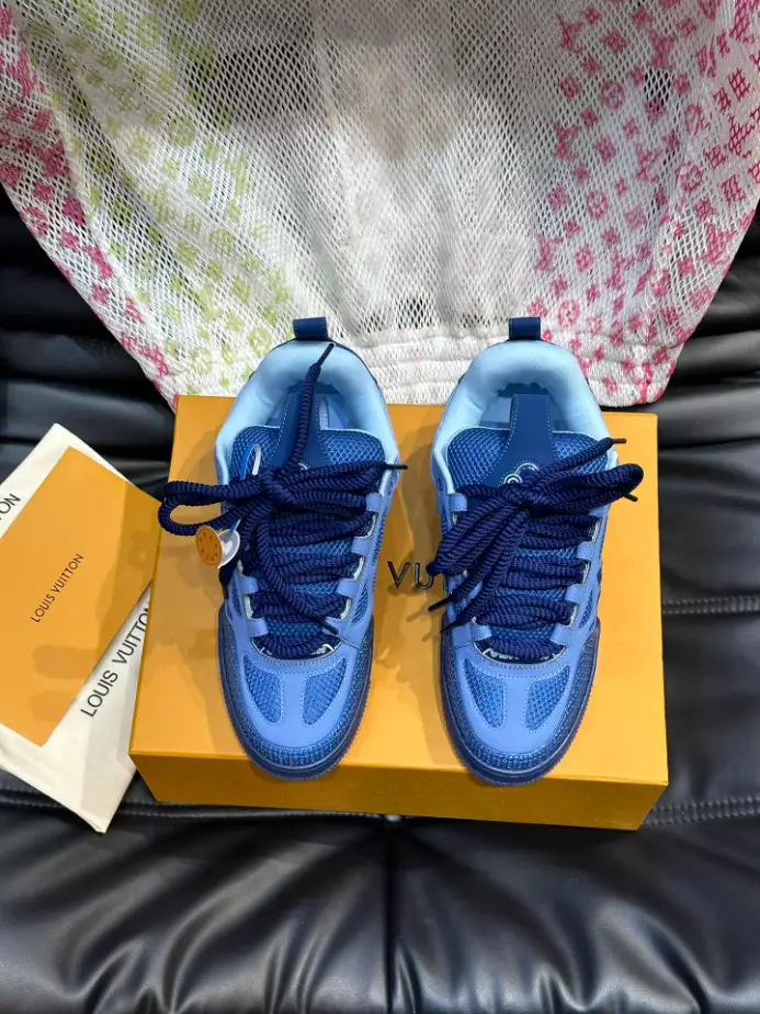 LV SKATE SNEAKERS IN BLUE – LVS223