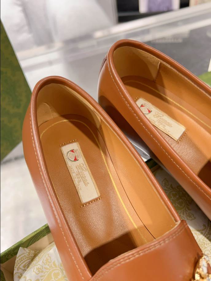 Gucci Jordaan Brown Loafer – GL068