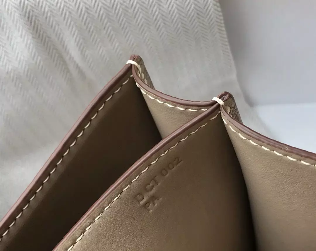 Hermes Grey Constance MM 24cm Epsom Leather Bag – HW038