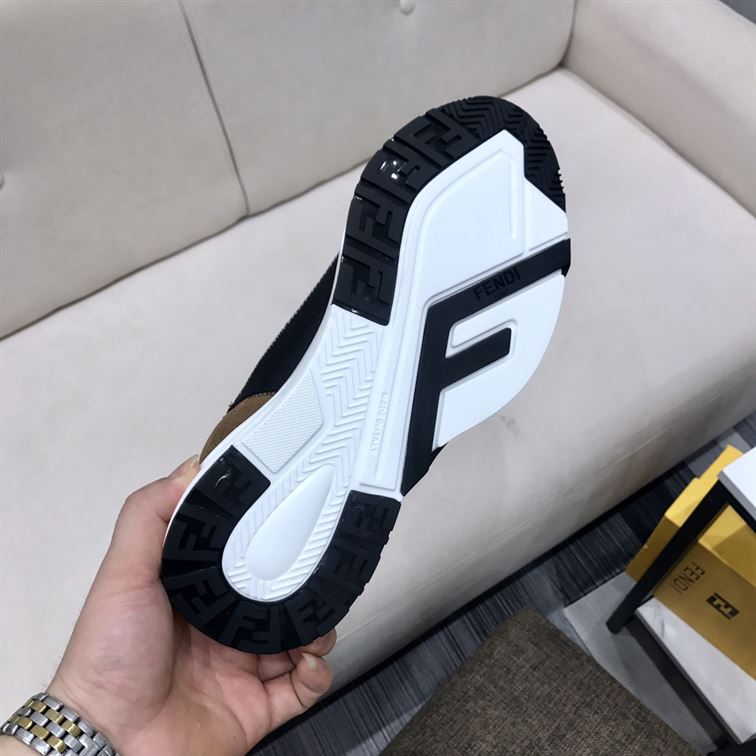 FENDY FLOW MULTICOLOUR NYLON LOW-TOP – FDS009