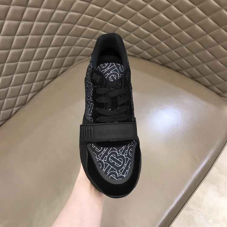 BURBERRY MONOGRAM PRINT NYLON SNEAKERS – BBR002