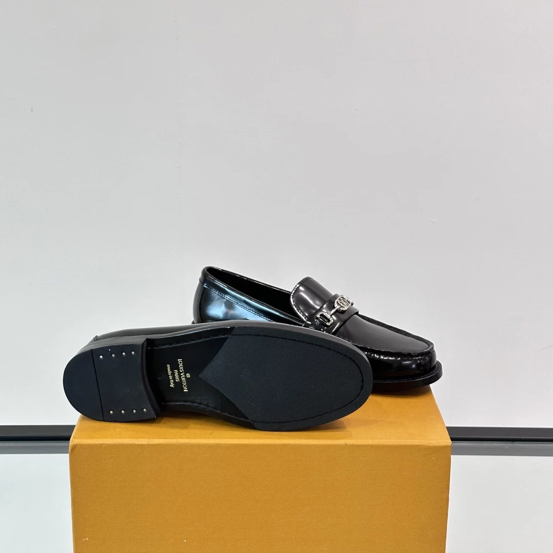 MAJOR LOAFERS BLACK LEATHER – VL038