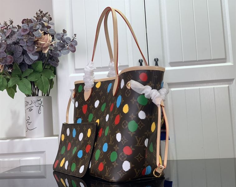 LOUIS VUITTON LV X YK NEVERFULL MM MONOGRAM – LW116