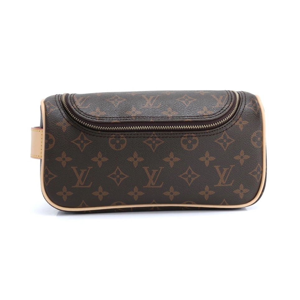 Louis Vuitton Toiletry Bag Brown Monogram Eclipse Canvas – LW150