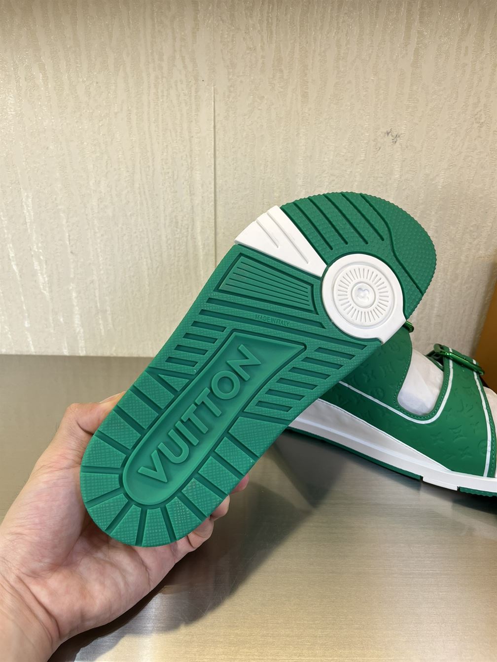 LOUIS VUITTON LV TRAINER MULES – LVSD025