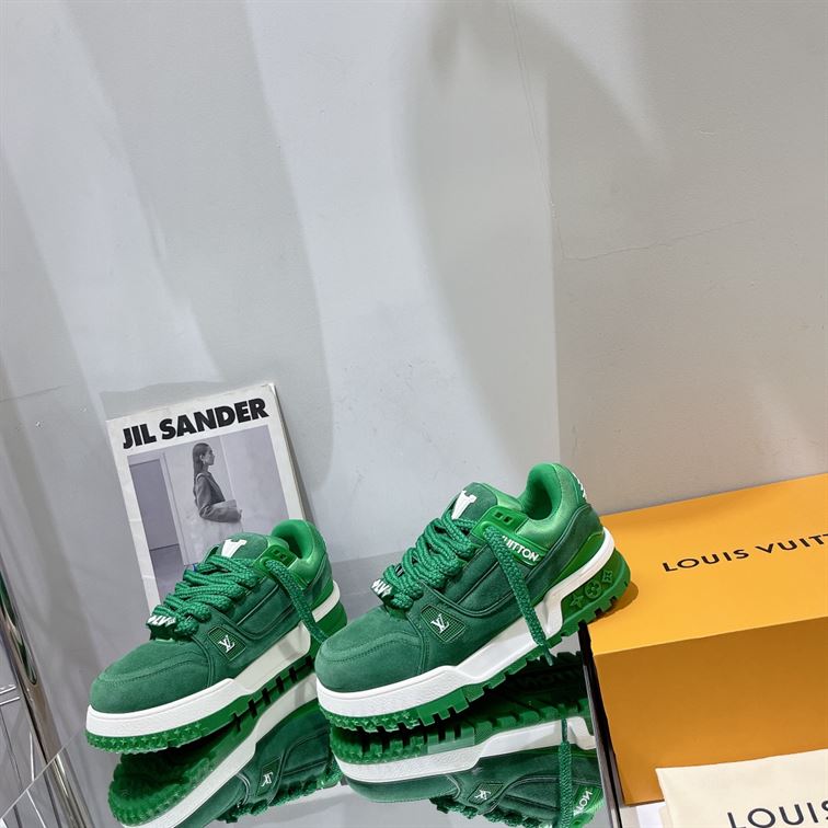 LOUIS VUITTON TRAINER MAXI LOW-TOP SNEAKERS – LVS163