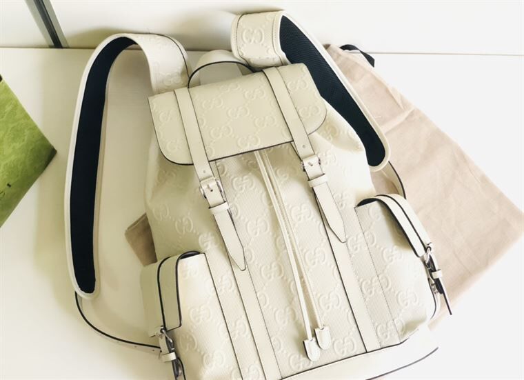 GUCCI GG EMBOSSED BACKPACK – BG034
