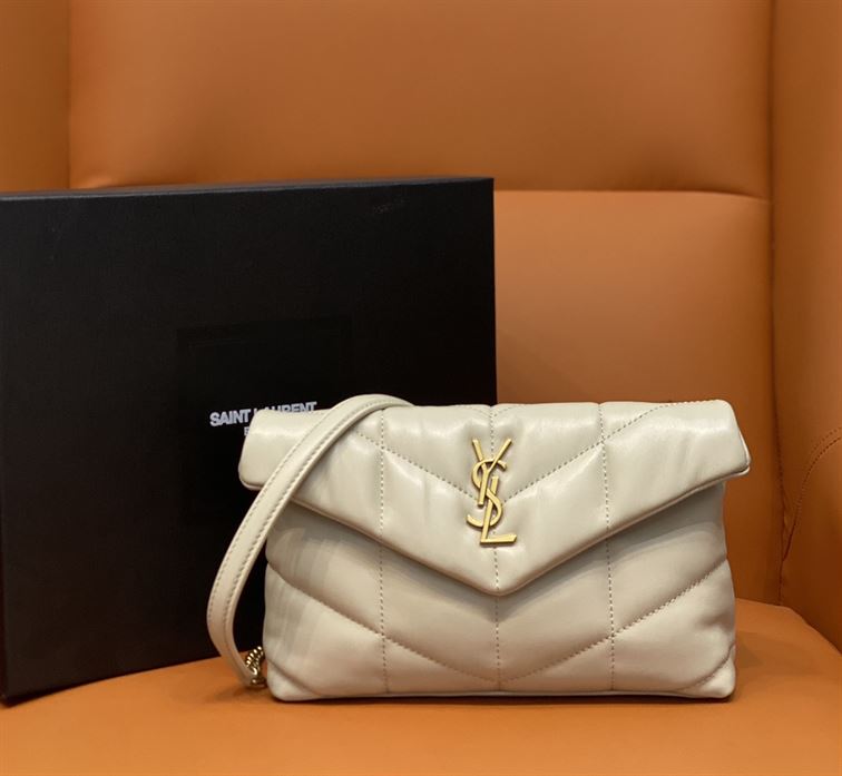 YSL PUFFER TOY BAG IN QUILTED LAMBSKIN – YB068