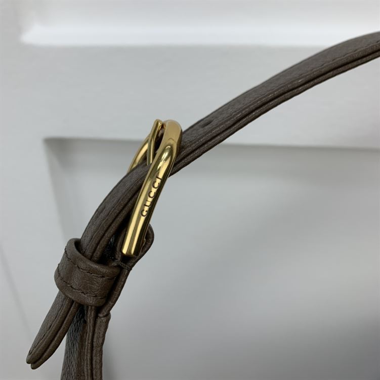 GUCCI APHRODITE MEDIUM SHOULDER BAG IN BROWN LEATHER – GB49