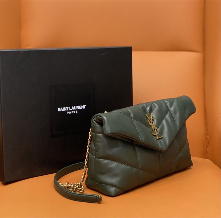 YSL PUFFER TOY BAG IN QUILTED LAMBSKIN – YB067