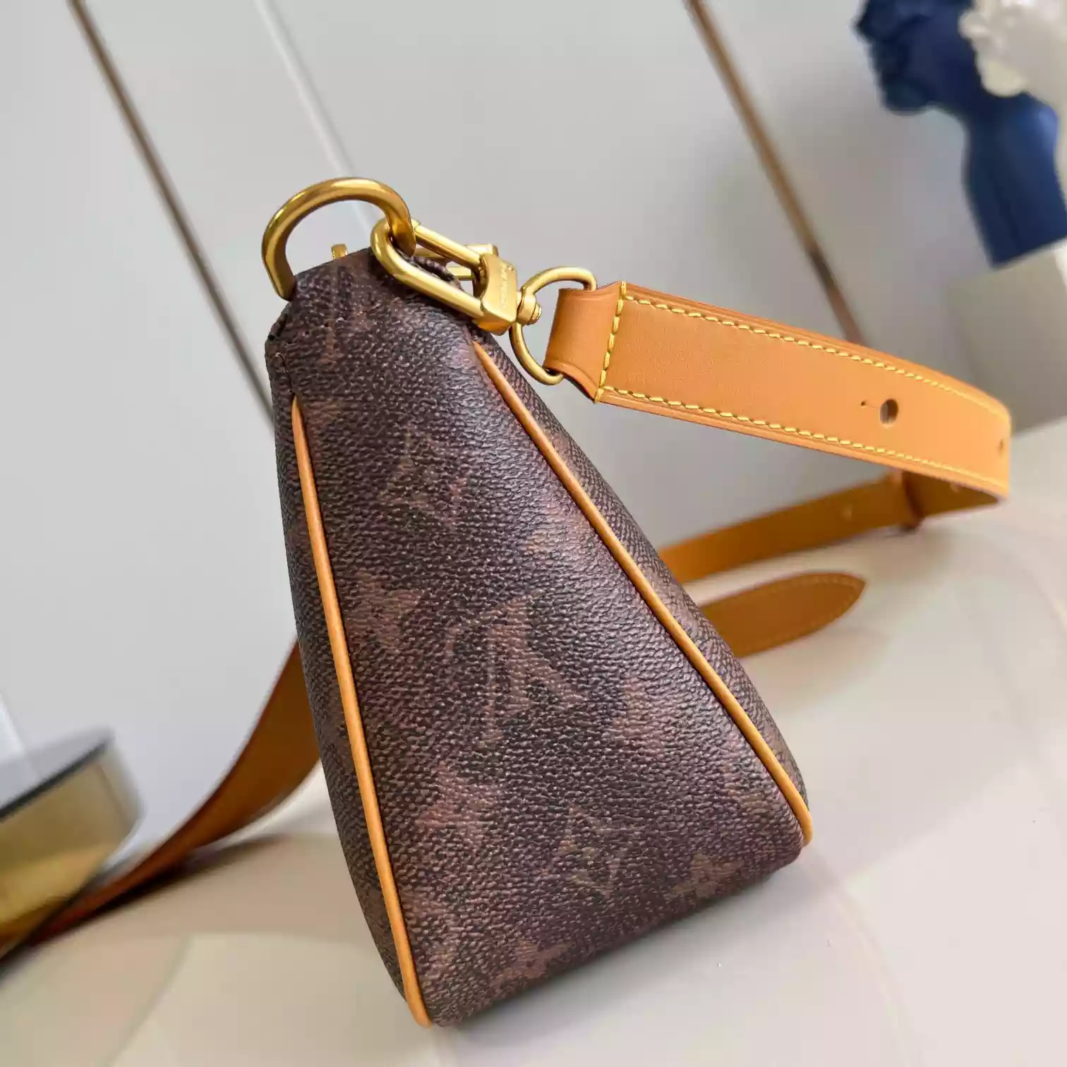 POCHETTE ACCESSOIRE XL BROWN MONOGRAM DUST CANVAS M11623 – LW435