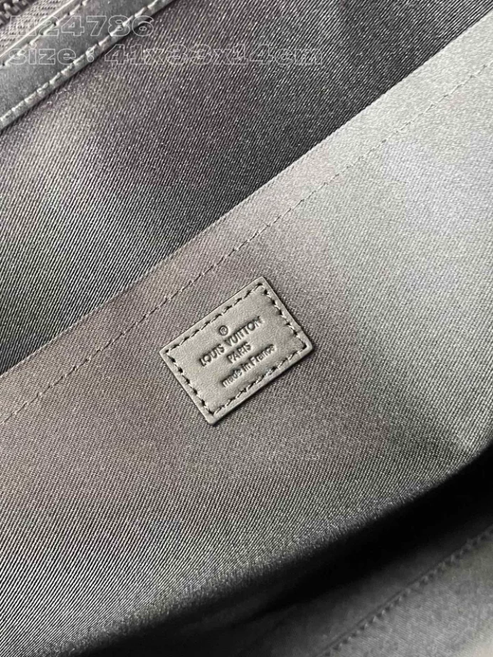 Sac Plat 24H Black Monogram Taurillon Leather M24786 – LW206