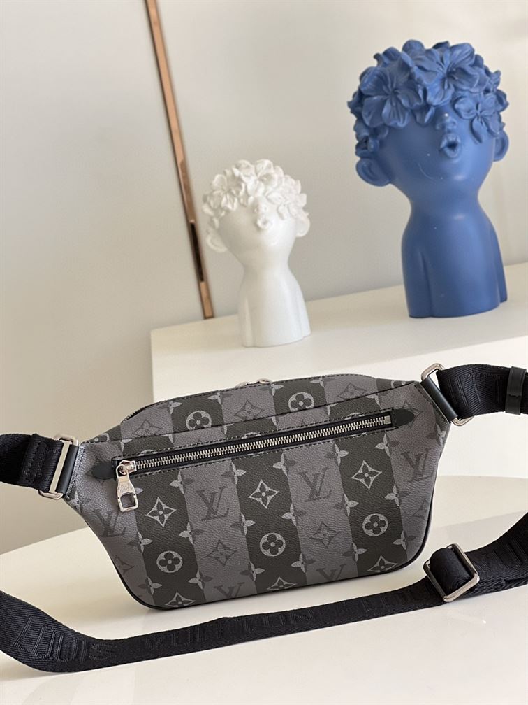 LOUIS VUITTON MODULAR SLING BAG MONOGRAM STRIPES ECLIPSE COATED CANVAS – LVB009