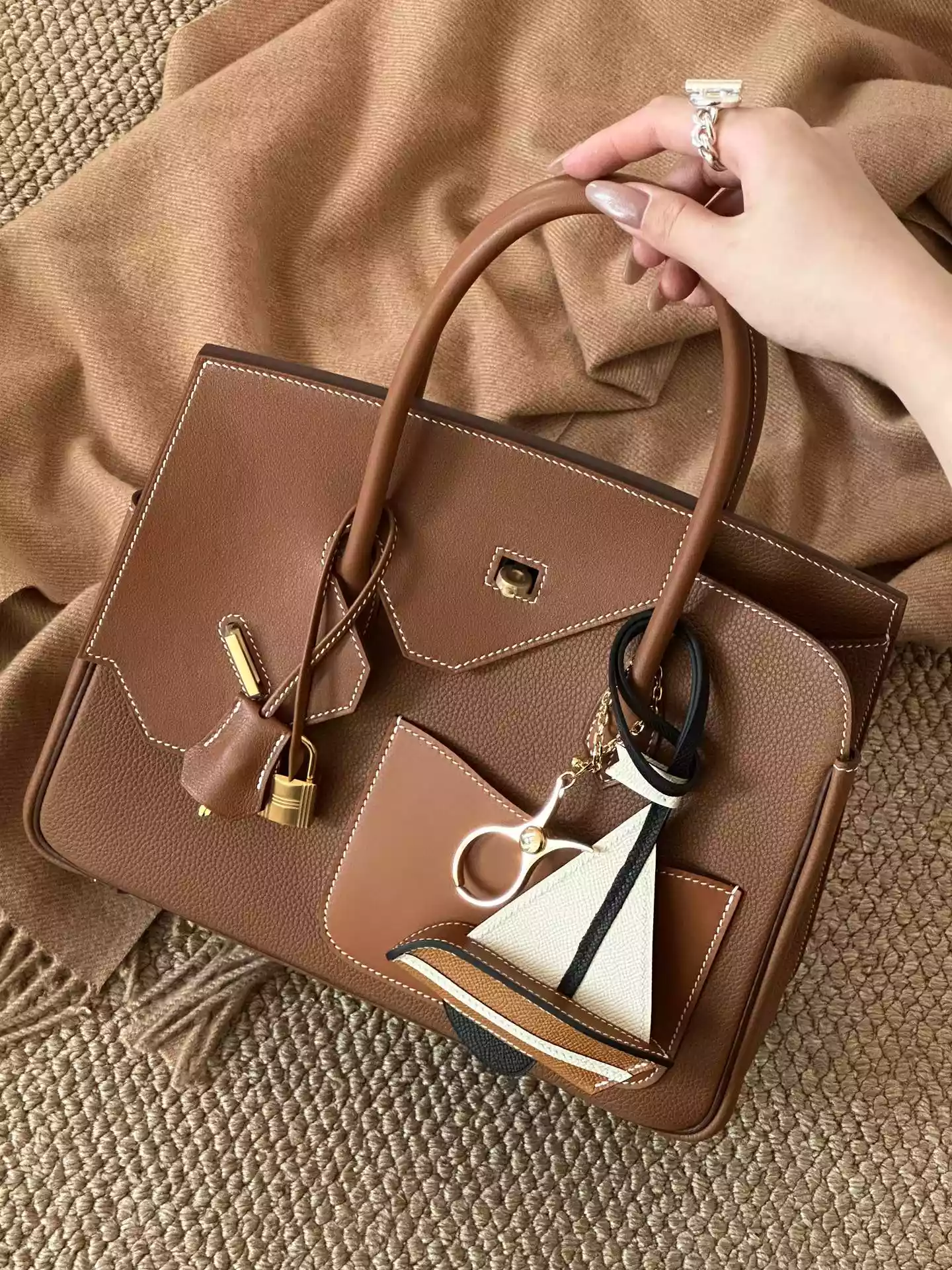 Hermès | Birkin Desordre 30cm | Gold Togo and Swift – HW189