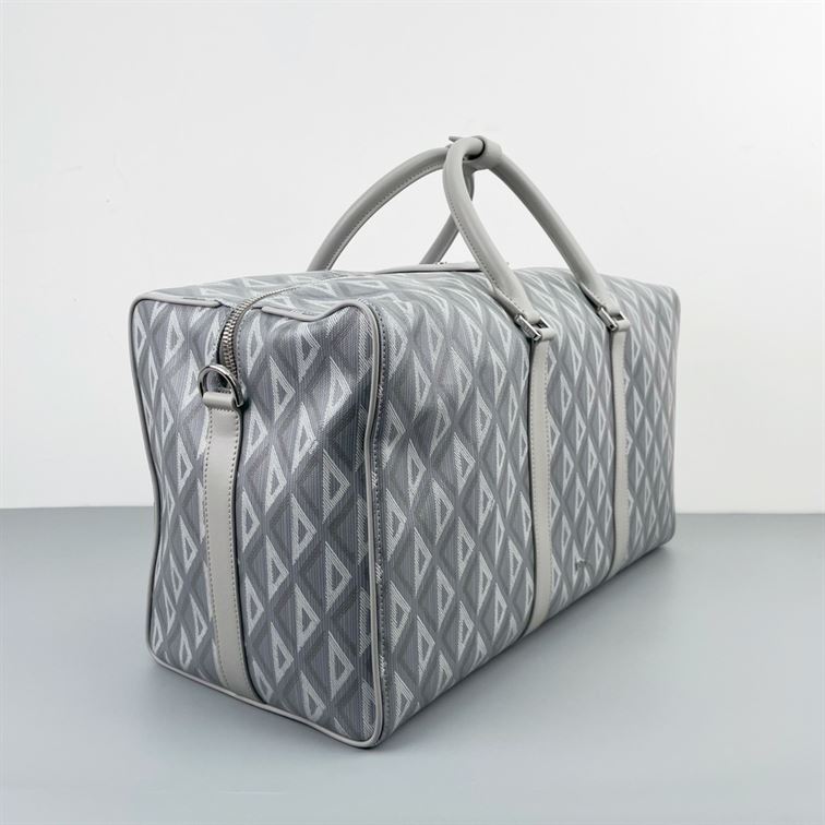 DIOR LINGOT 50 BAG GRAY CD DIAMOND CANVAS – DIO029