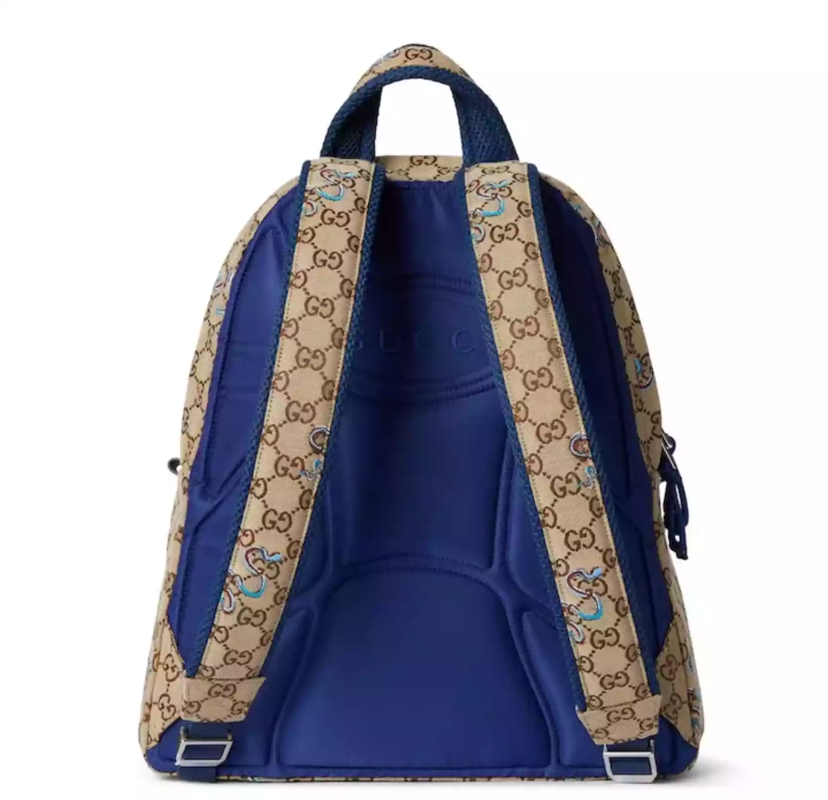 Men’s Natural Medium Backpack With Embroidery – BG073