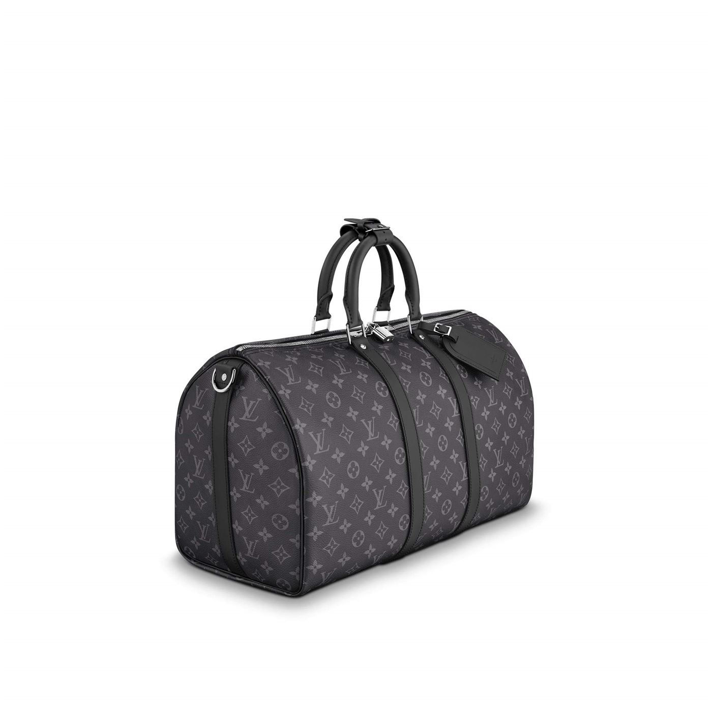 LOUIS VUITTON MONOGRAM ECLIPSE KEEPALL BANDOULIERE 55 – LVB005