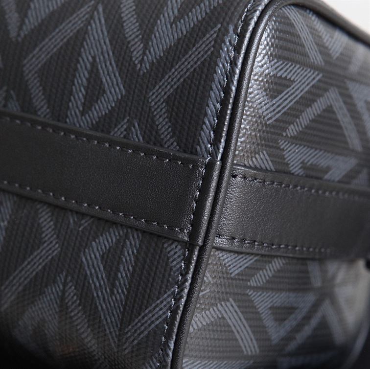 DIOR LINGOT 22 BAG BLACK CD DIAMOND CANVAS – DIO015