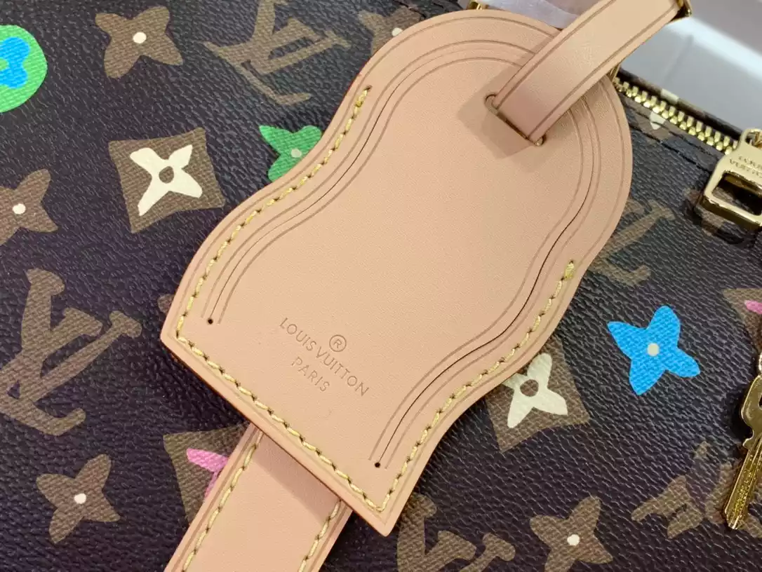 LV Keepall Bandoulière 50 Bag in Chocolate Monogram Craggy Coated Canvas – LW176