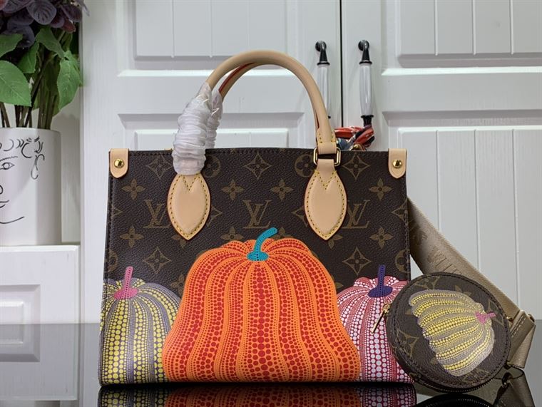 LOUIS VUITTON LV X YK ONTHEGO PM PUMPKIN MONOGRAM – LW110