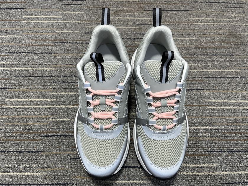 DIOR B22 SNEAKERS IN GREY AND WHITE – DO005