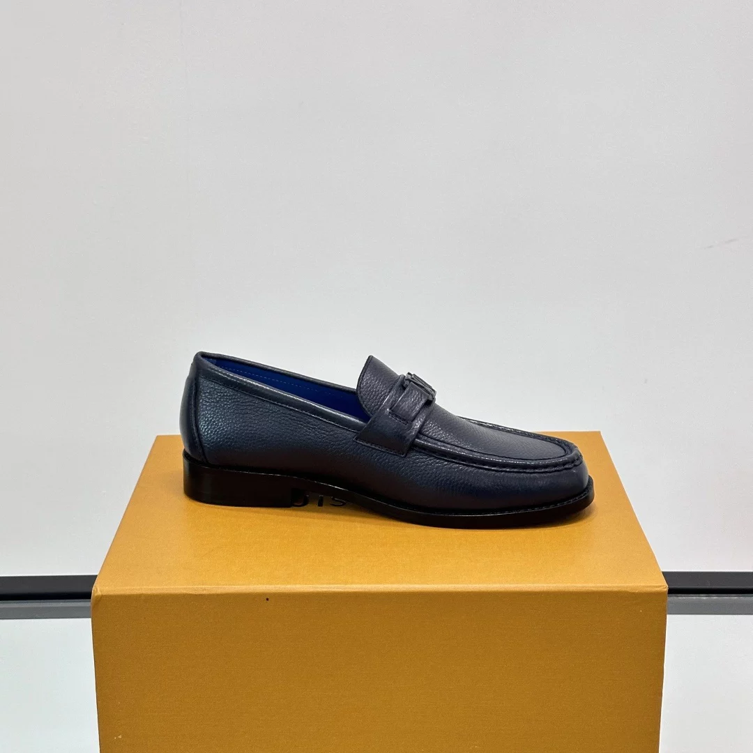 MAJOR LOAFERS IN NAVY BLUE – VL052