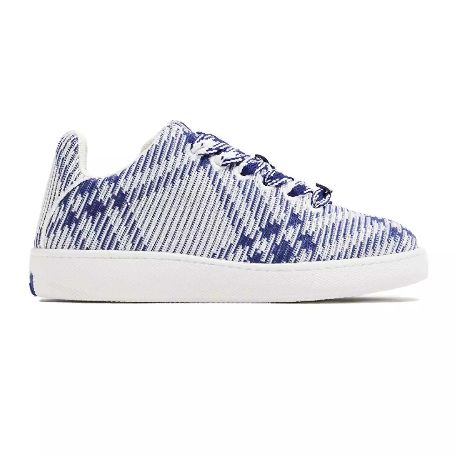 BURBERRY CHECK KNIT BOX SNEAKERS – BBR097