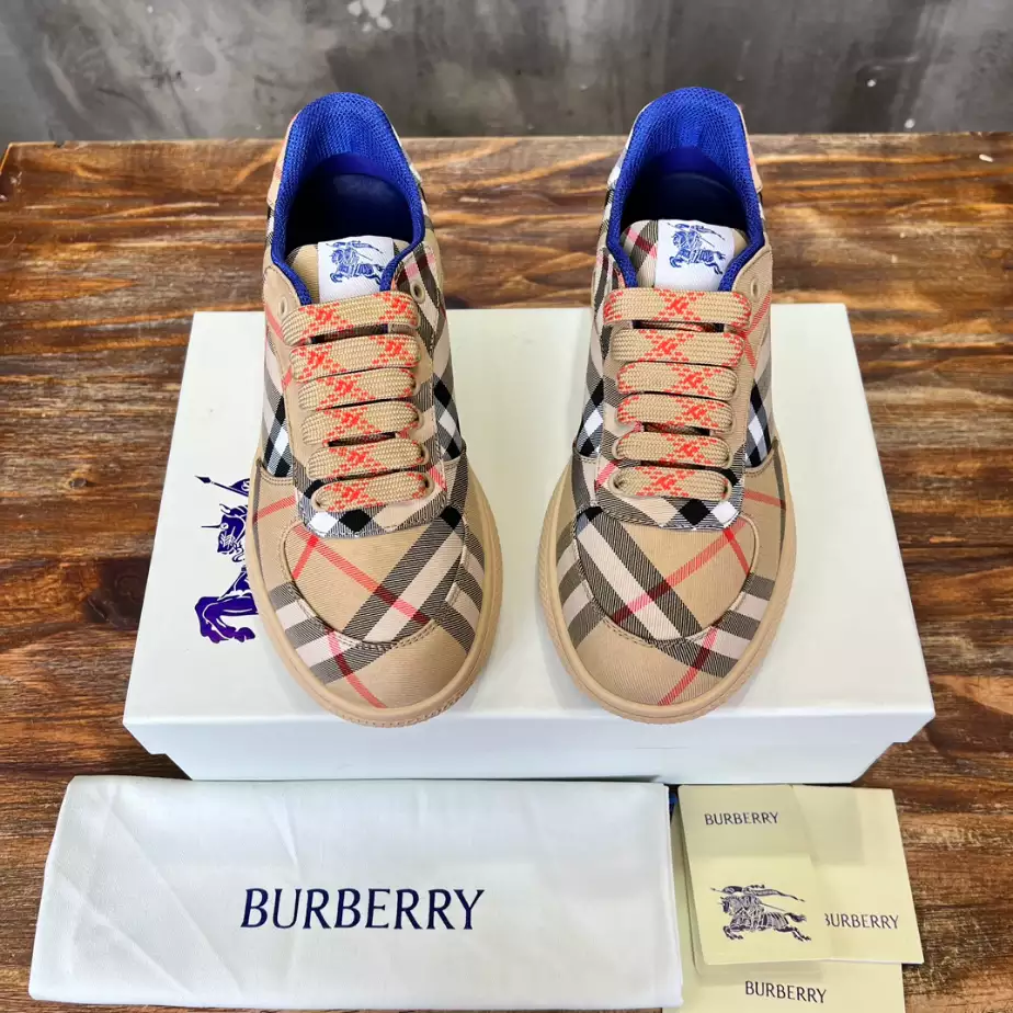 BURBERRY CHECK TERRACE SNEAKERS – BBR094