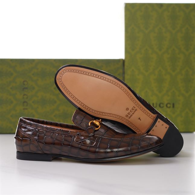 GUCCI JORDAAN CROCODILE LOAFER – GL014
