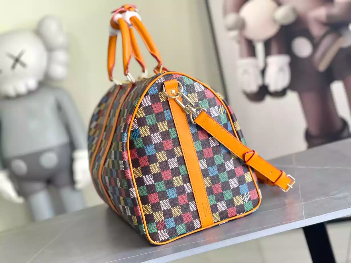 Louis Vuitton Keepall Bandoulière 50 Damier Ebene Canvas – LW203