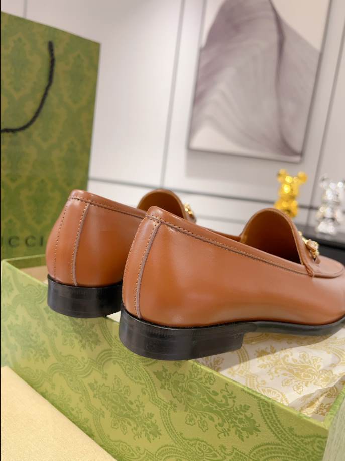 Gucci Jordaan Brown Loafer – GL068