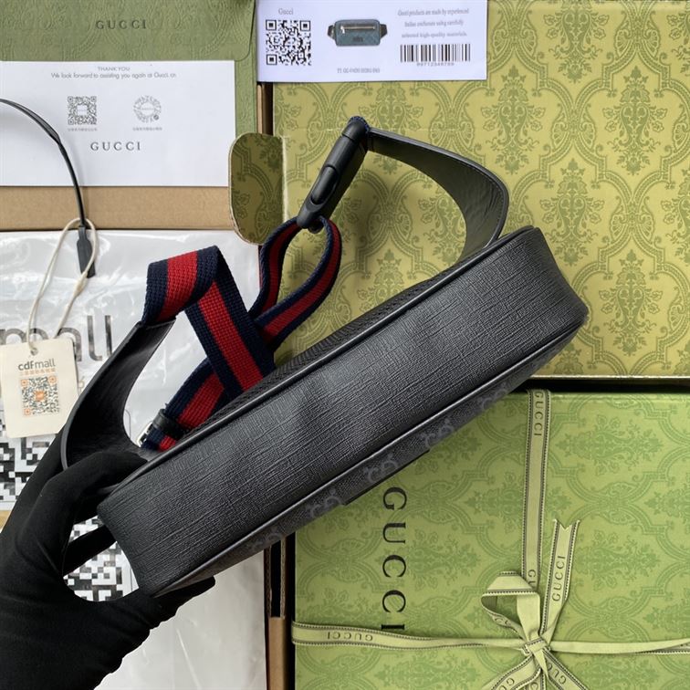 GUCCI OPHIDIA GG-MONOGRAMMED CANVAS BELT BAG – BG041