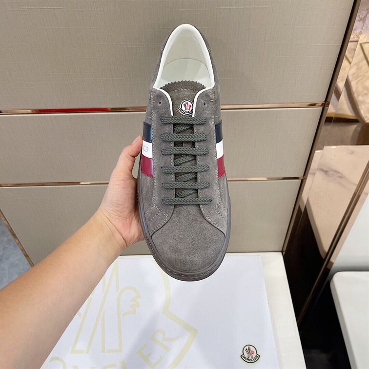 MONCLER NEW MONACO SUEDE SNEAKERS – MCS004