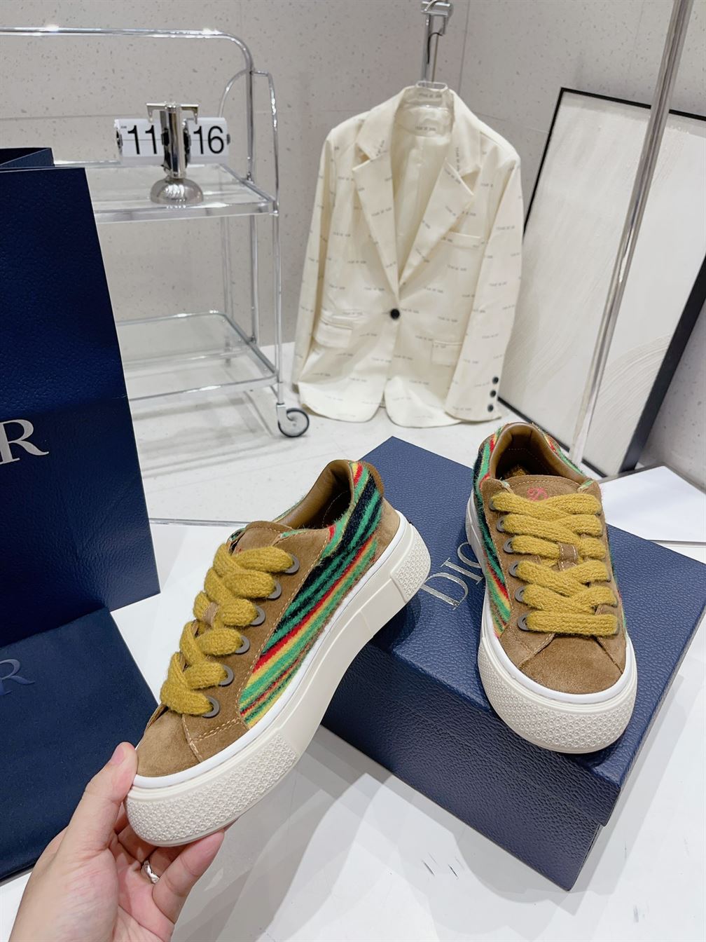 DIOR TEARS B33 SNEAKER LIMITED AND NUMBERED EDITION – DO136