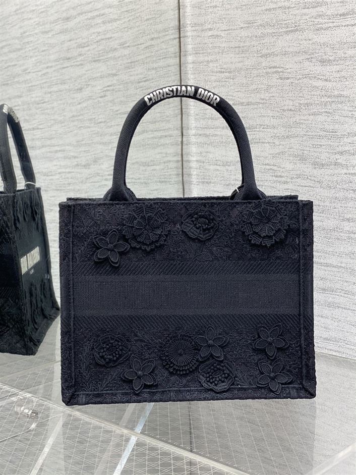 DIOR TOTE BOOK BLACK BAG – DOB030