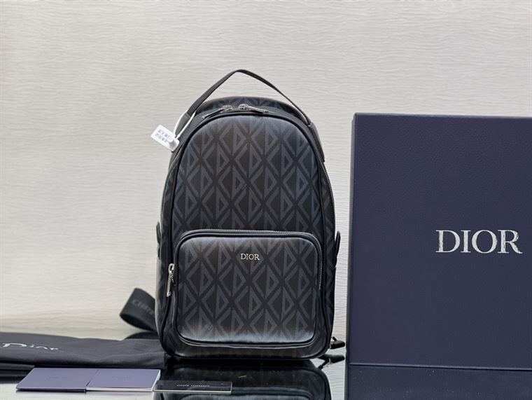 DIOR MINI RIDER SLING BAG BLACK CD DIAMOND CANVAS – DIO008
