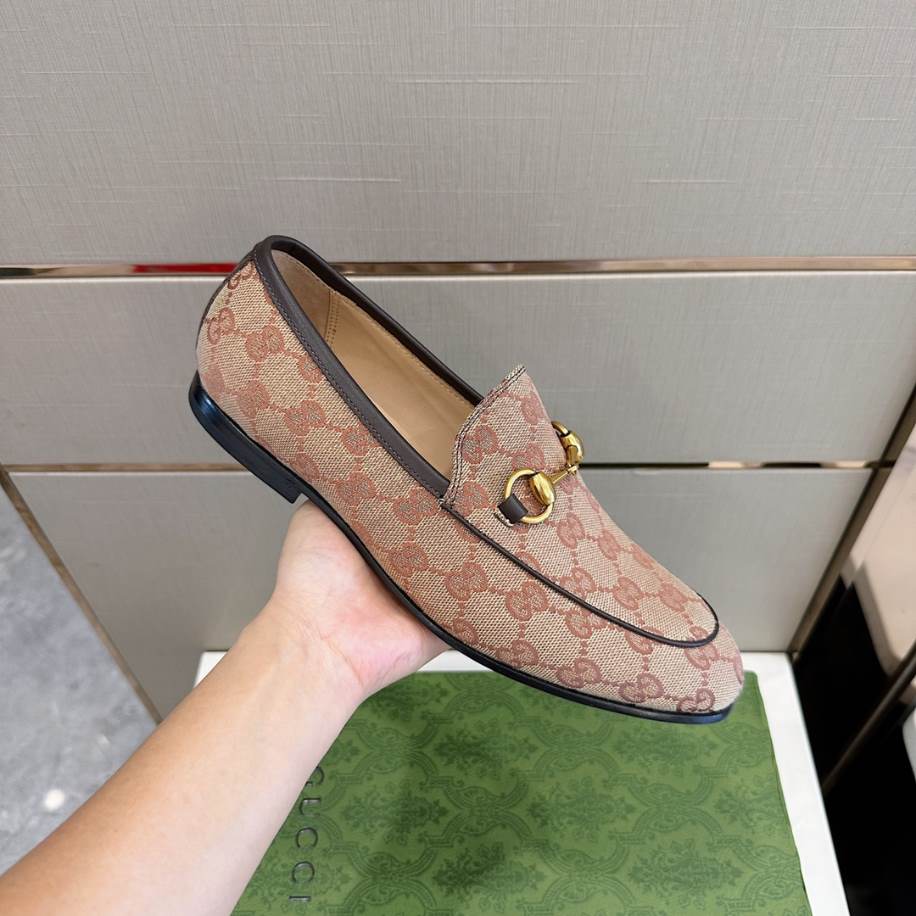 Gucci Slipper Flacher Brown Loafer – GL080