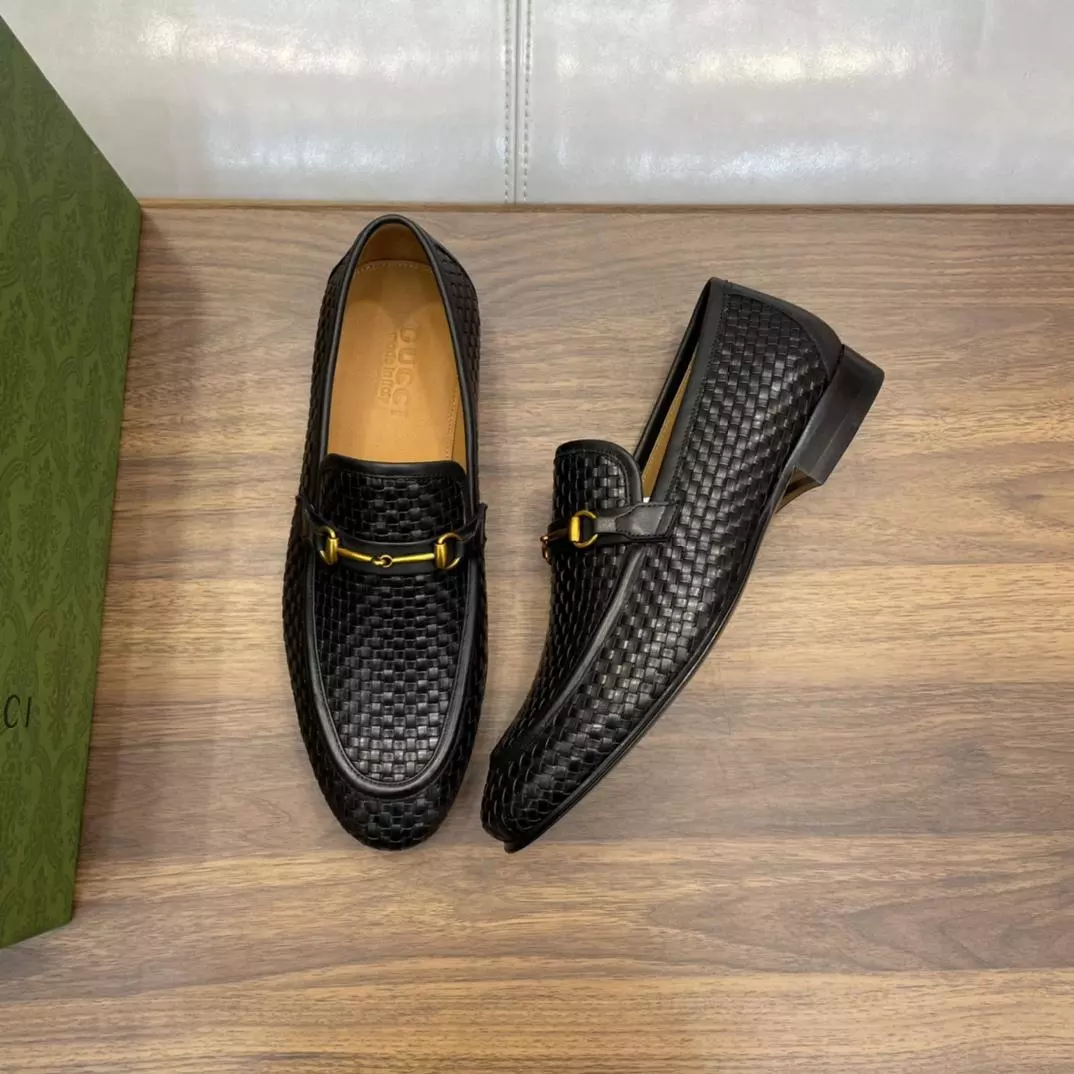 MEN’S HORSEBIT LOAFERS BLACK – GL116