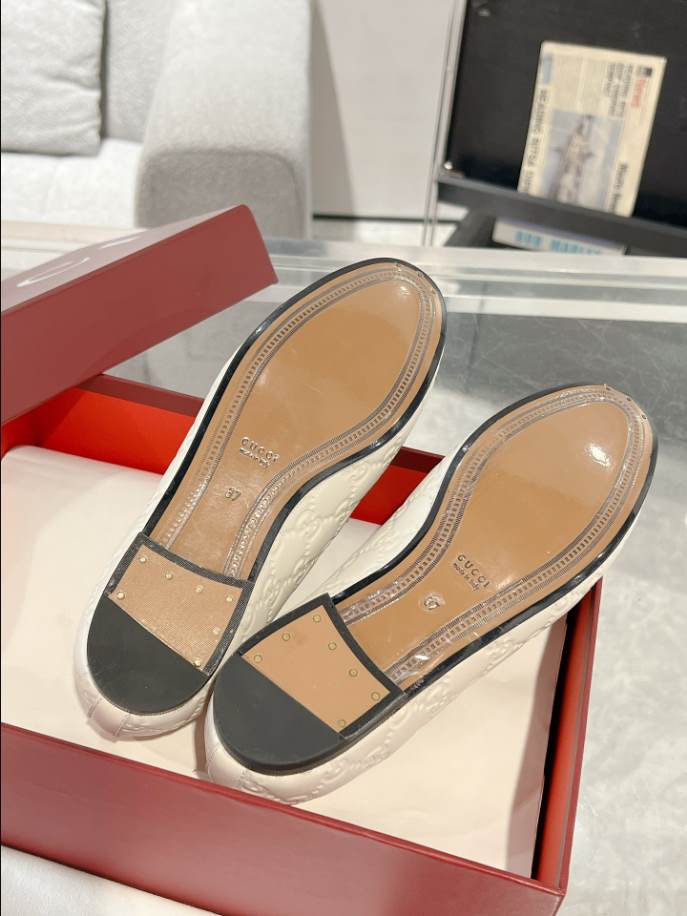 Gucci Horsebit White GC Monogram Loafer – GL063