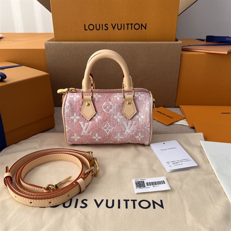 LOUIS VUITTON NANO SPEEDY PINK – LW132