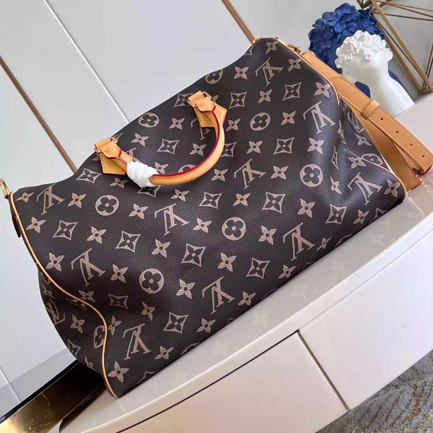 SPEEDY P9 BANDOULIERE 50 MONOGRAM SOFT CALFSKIN M46962 – LW359