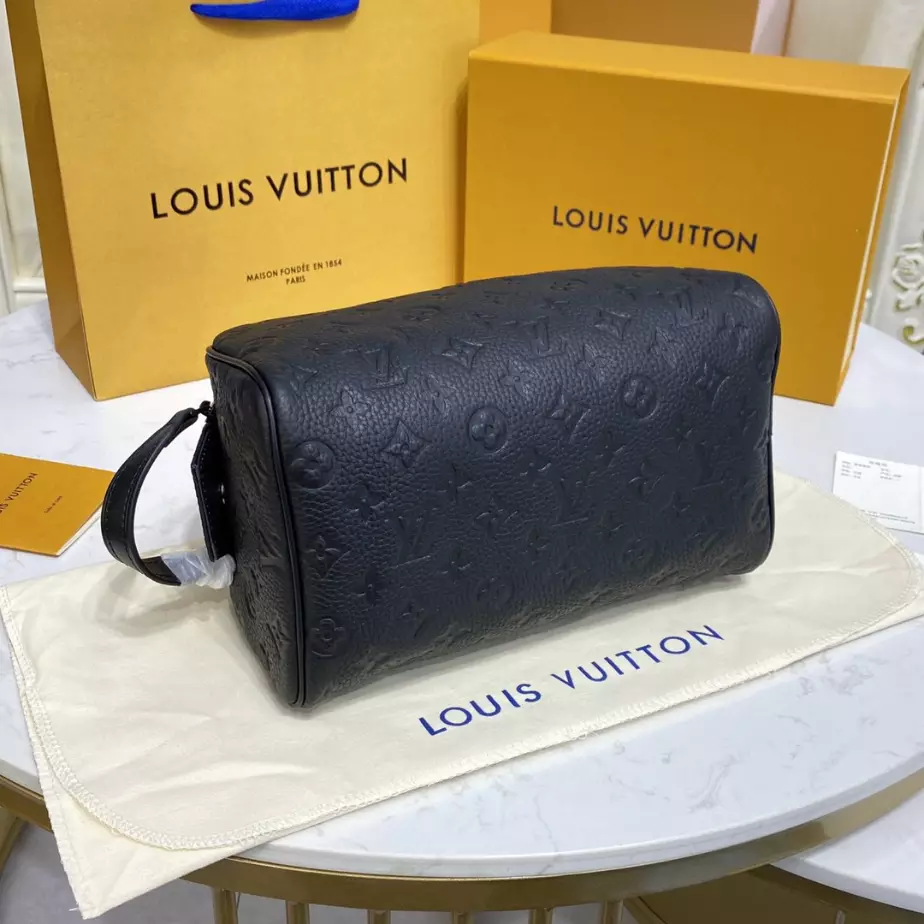 Louis Vuitton Dopp Kit Monogram Taurillon Leather – LW144