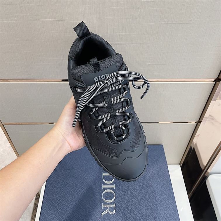 DIORIZON HIKING SHOE BLACK TECHNICAL MESH AND RUBBER – DO087