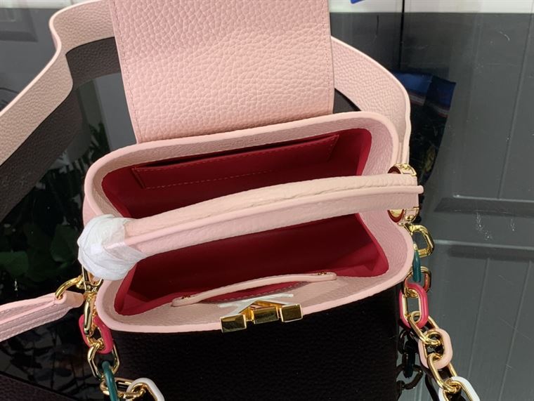 LOUIS VUITTON CAPUCINES MINI PINK – LW106