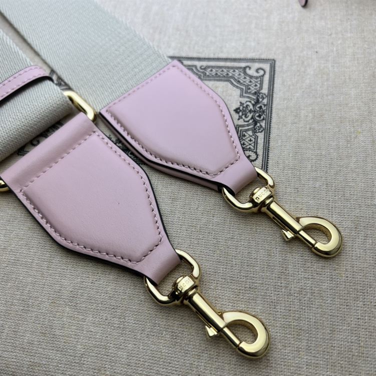 GUCCI GG MATELASSE HANDBAG WITH PINK LEATHER – GB88