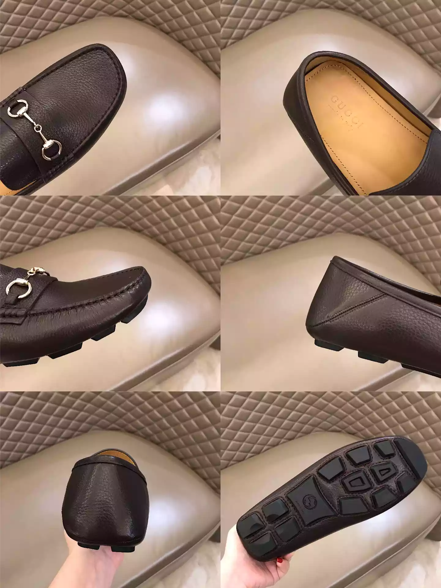 LEATHER DRIVER WITH HORSEBIT – GL120