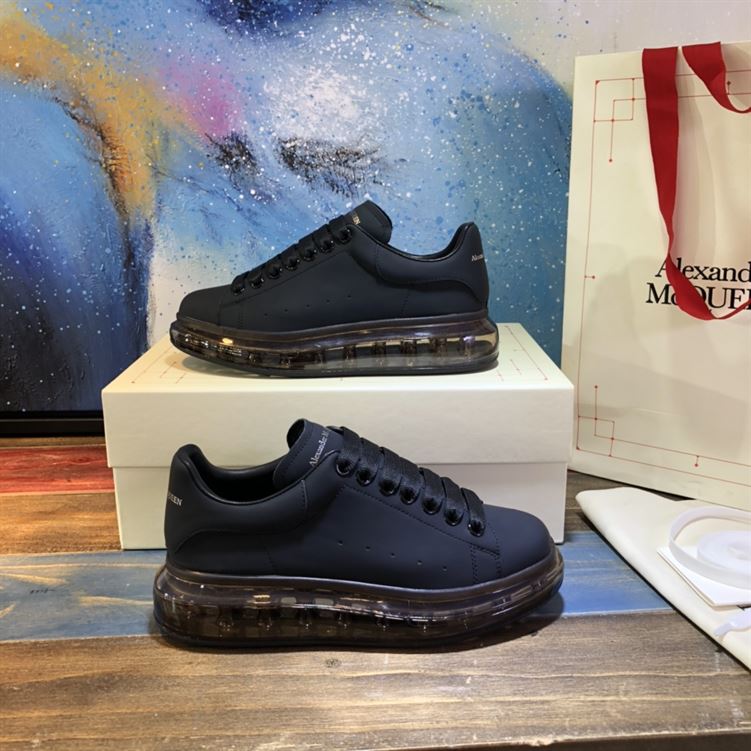 ALEXANDER MCQUEEN TRANSPARENT SOLE LACE-UP SNEAKERS – ALD032